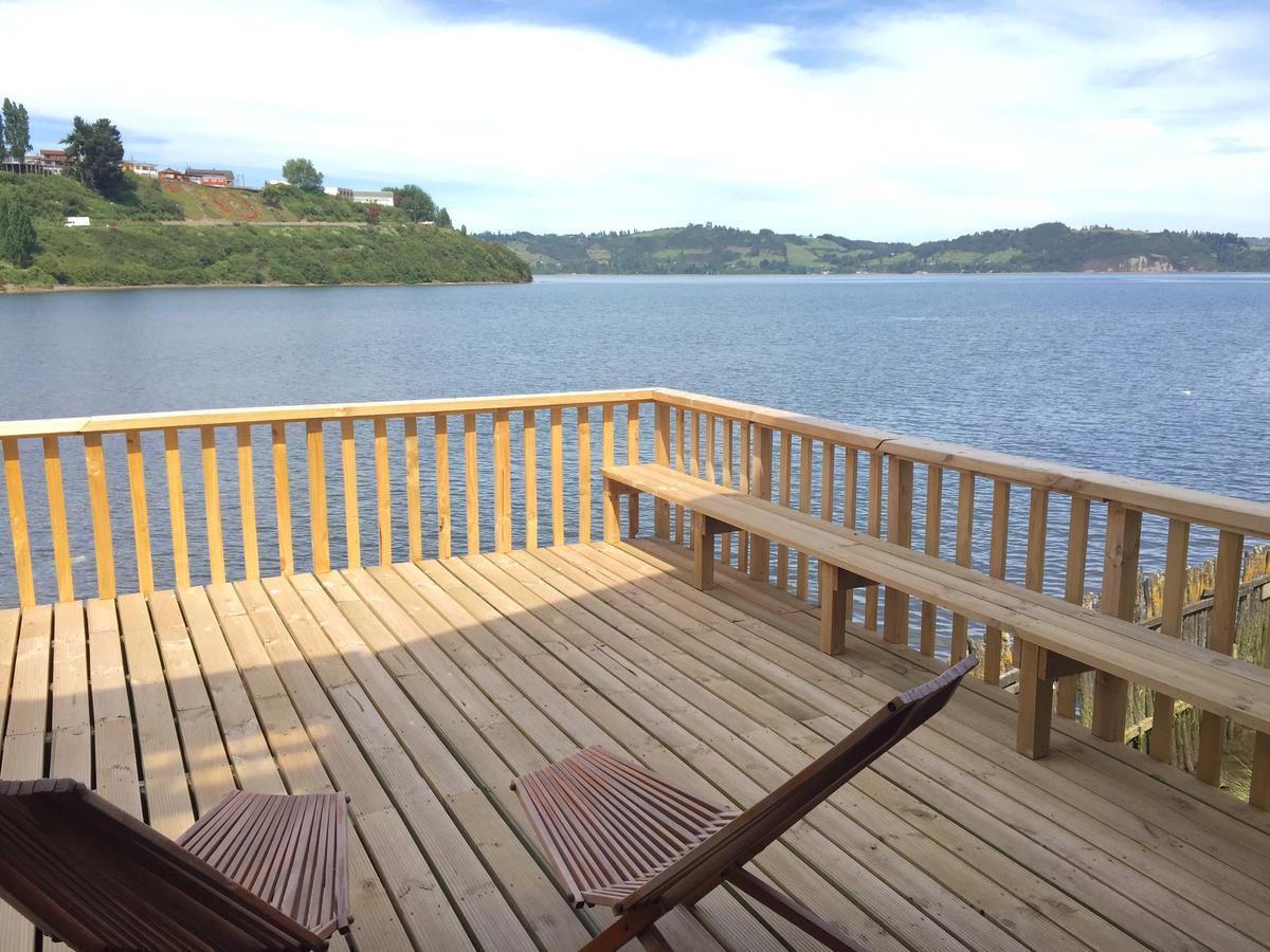 Palafito Azul Apart Hotel Castro Eksteriør bilde